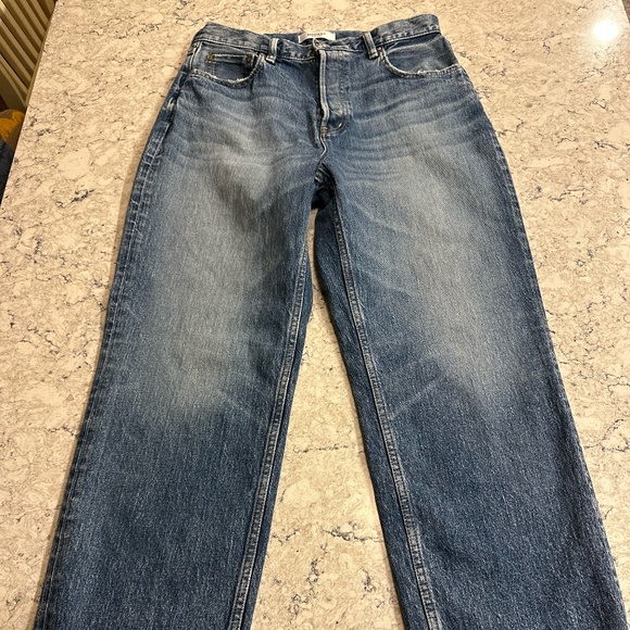 Moussy Mable Wide Straight Denim - Picture 4 of 6